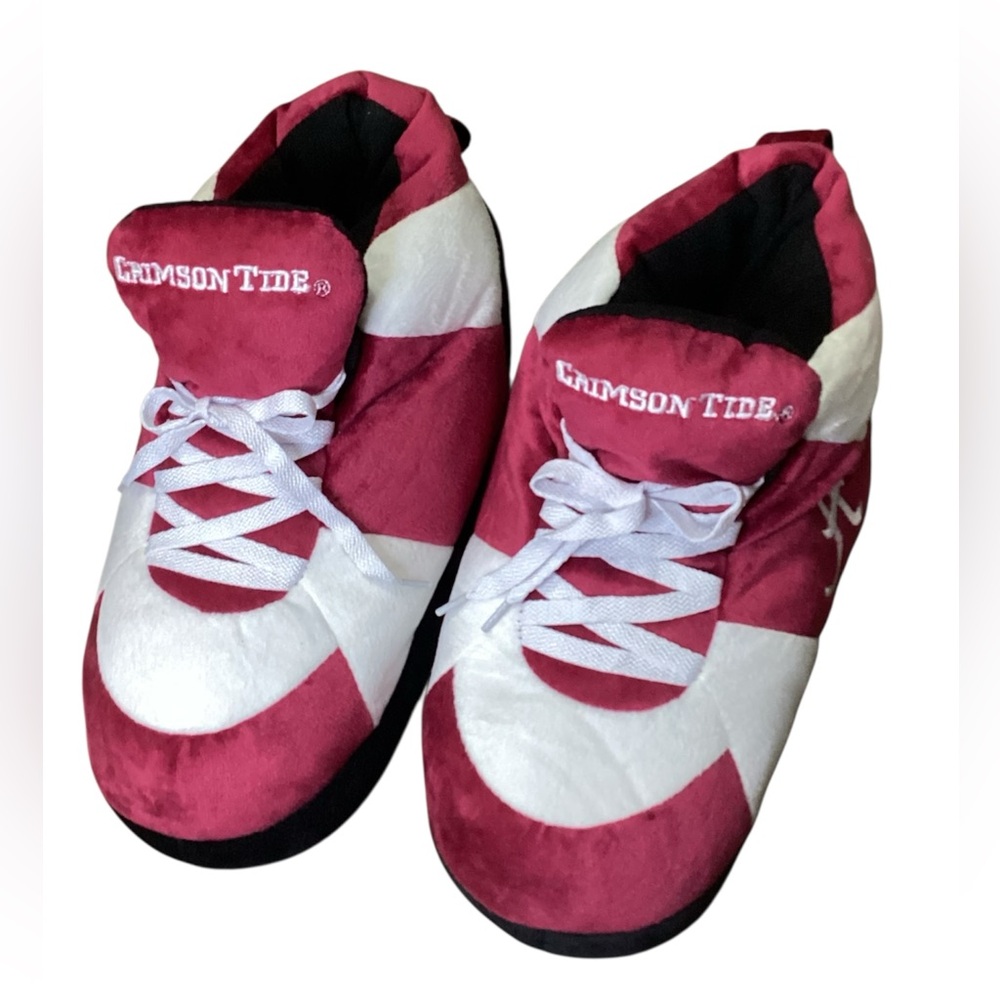 Kids Red and White Slippers